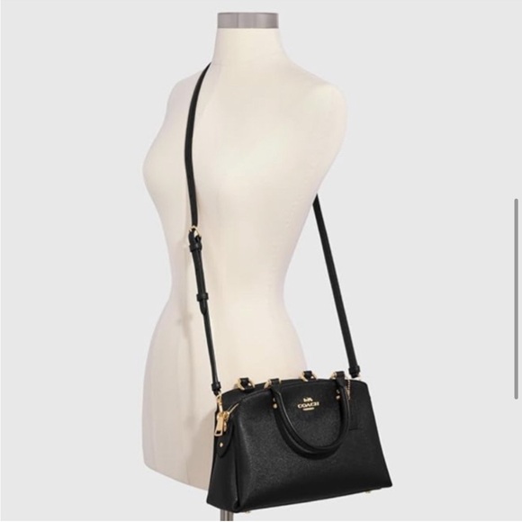 Coach Mini Lillie Shoulder Crossbody Bag in Black - Picture 2 of 13